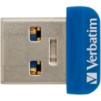 USB флеш накопитель Verbatim 32GB Store 'n' Stay Nano Blue USB 3.0 (098710)