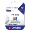 USB флеш накопитель Verbatim 32GB Store 'n' Stay Nano Blue USB 3.0 (098710) изображение 5