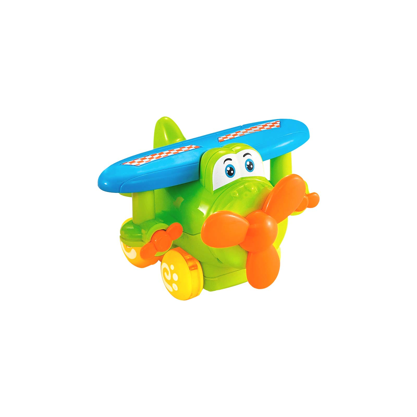 Развивающая игрушка BeBeLino Инерционный самолетик (зеленый) (58153-3)