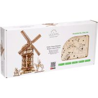 Конструктор Ugears механічний Башта-Млин (70055) зображення 7
