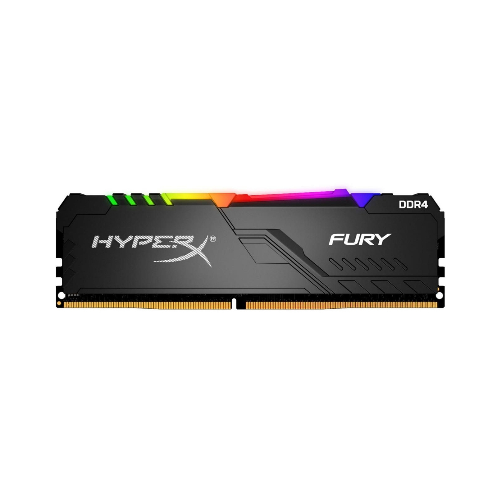 Модуль памяти для компьютера DDR4 32GB 3200 MHz HyperX Fury RGB Kingston Fury (ex.HyperX) (HX432C16FB3A/32)