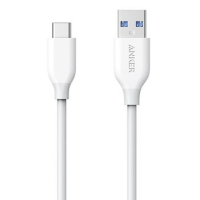 Фото - Кабель ANKER Дата  USB 2.0 AM to Type-C 0.9m Powerline Select+ White  (A8022 