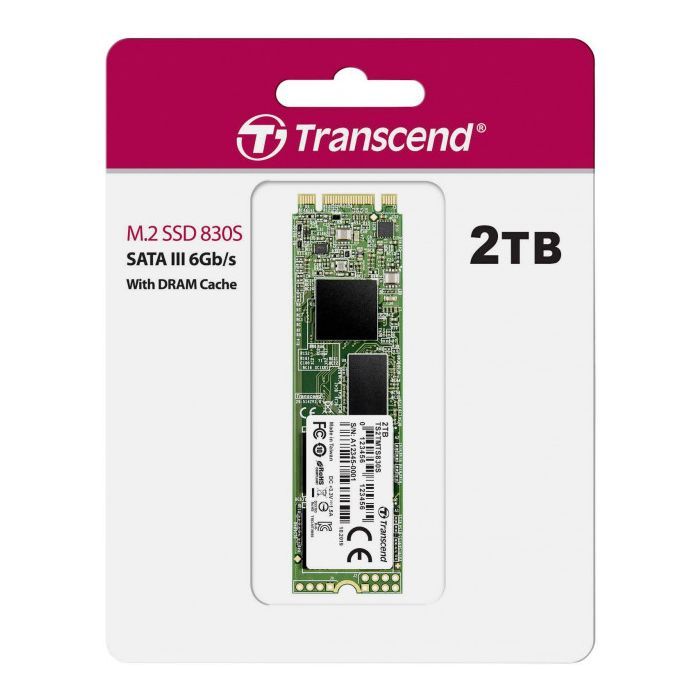 Накопитель SSD M.2 2280 1TB Transcend (TS1TMTS830S) изображение 2