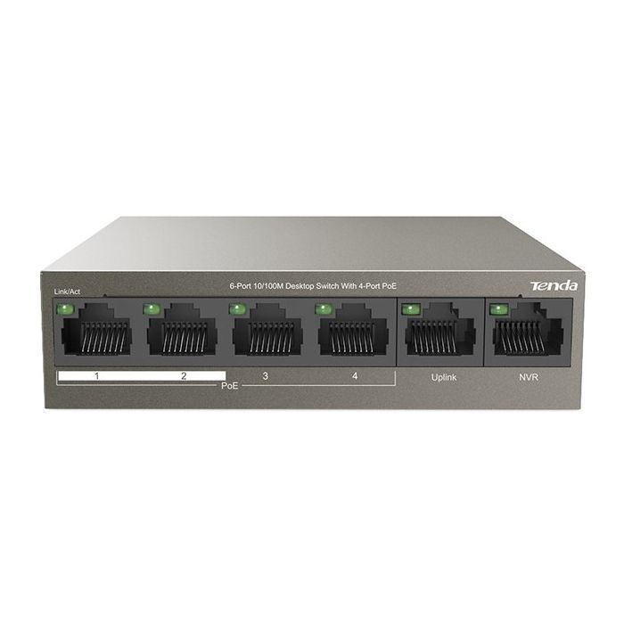 Коммутатор сетевой Tenda TEF1106P-4-63W изображение 2
