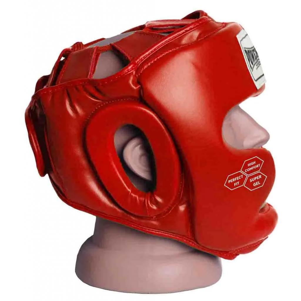 Боксерский шлем PowerPlay 3043 XS Red (PP_3043_XS_Red) изображение 3