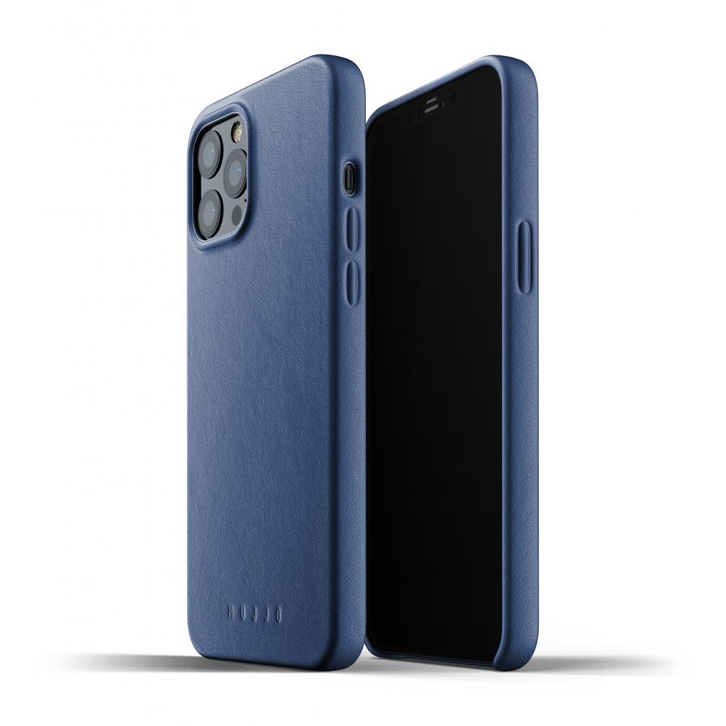 Чохол до мобільного телефона Mujjo iPhone 12 Pro Max Full Leather, Monaco Blue (MUJJO-CL-009-BL) зображення 2