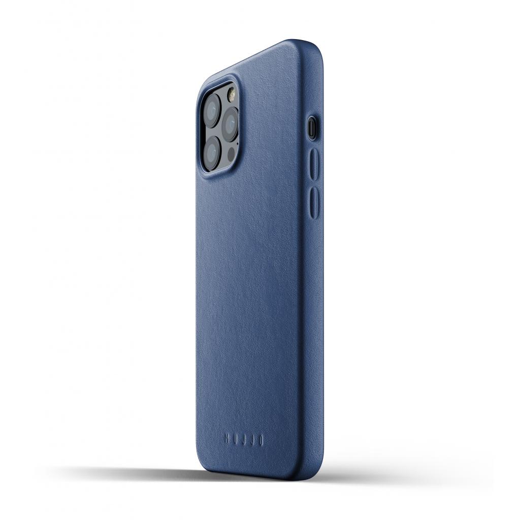 Чехол для мобильного телефона Mujjo iPhone 12 Pro Max Full Leather, Monaco Blue (MUJJO-CL-009-BL) изображение 4
