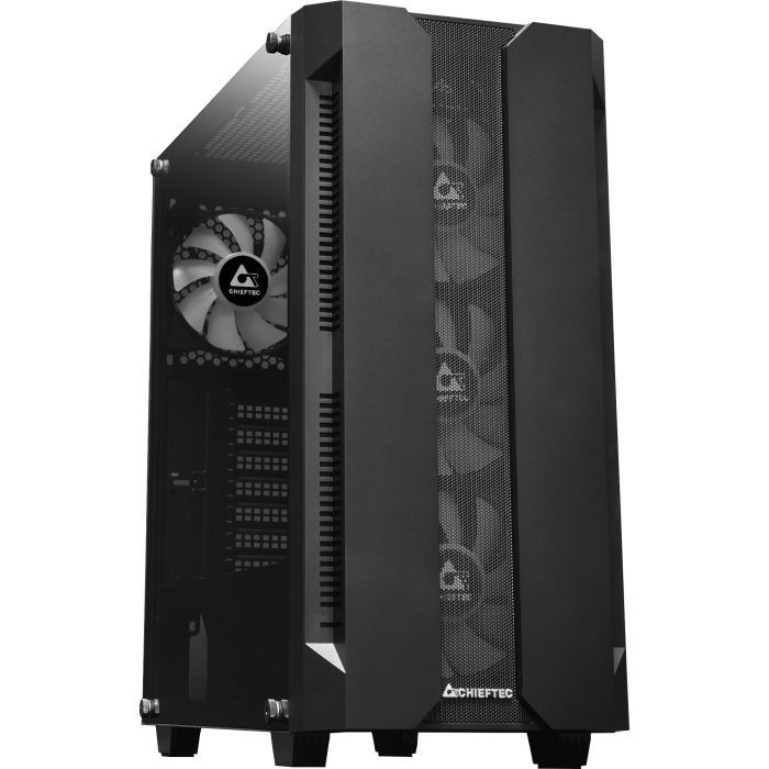 Корпус Chieftec Gaming Hunter Tempered Glass Edition (GS-01B-OP) изображение 2
