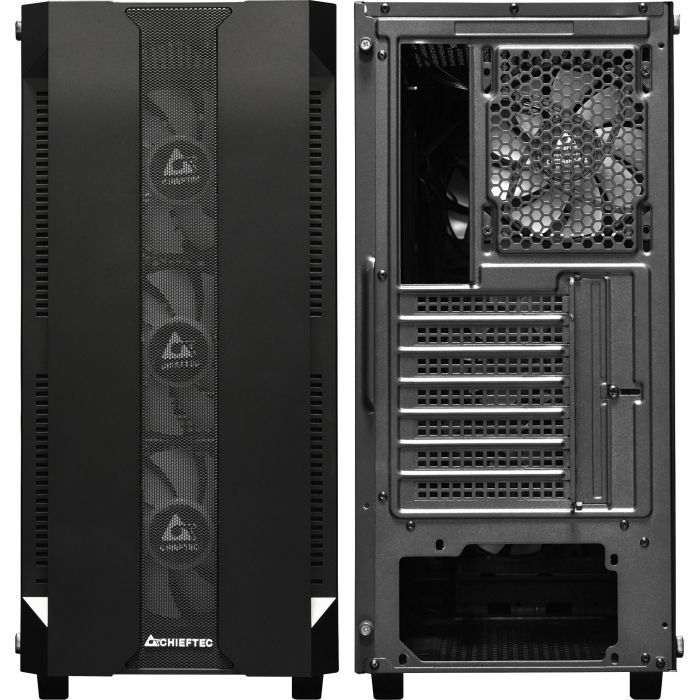 Корпус Chieftec Gaming Hunter Tempered Glass Edition (GS-01B-OP) изображение 9