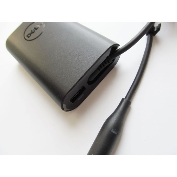 Блок питания к ноутбуку Dell 50W 19.5V, 2.31A, разъем 7.4/5.0 (pin inside) + USB5V/1A (PA45W16-BA / A40318) изображение 3