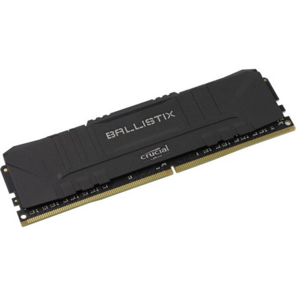 Модуль пам'яті для комп'ютера DDR4 8GB 2666 MHz Ballistix Black Micron (BL8G26C16U4B) зображення 2