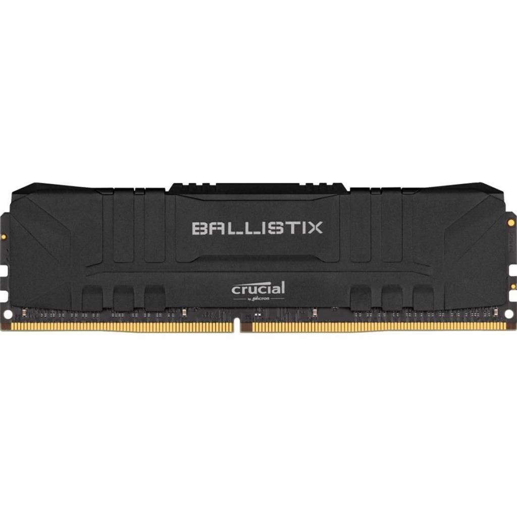 Модуль памяти для компьютера DDR4 8GB 2666 MHz Ballistix Black Micron (BL8G26C16U4B)