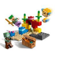 Конструктор LEGO Minecraft Коралловый риф 92 детали (21164) изображение 3