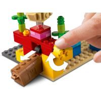 Конструктор LEGO Minecraft Коралловый риф 92 детали (21164) изображение 5