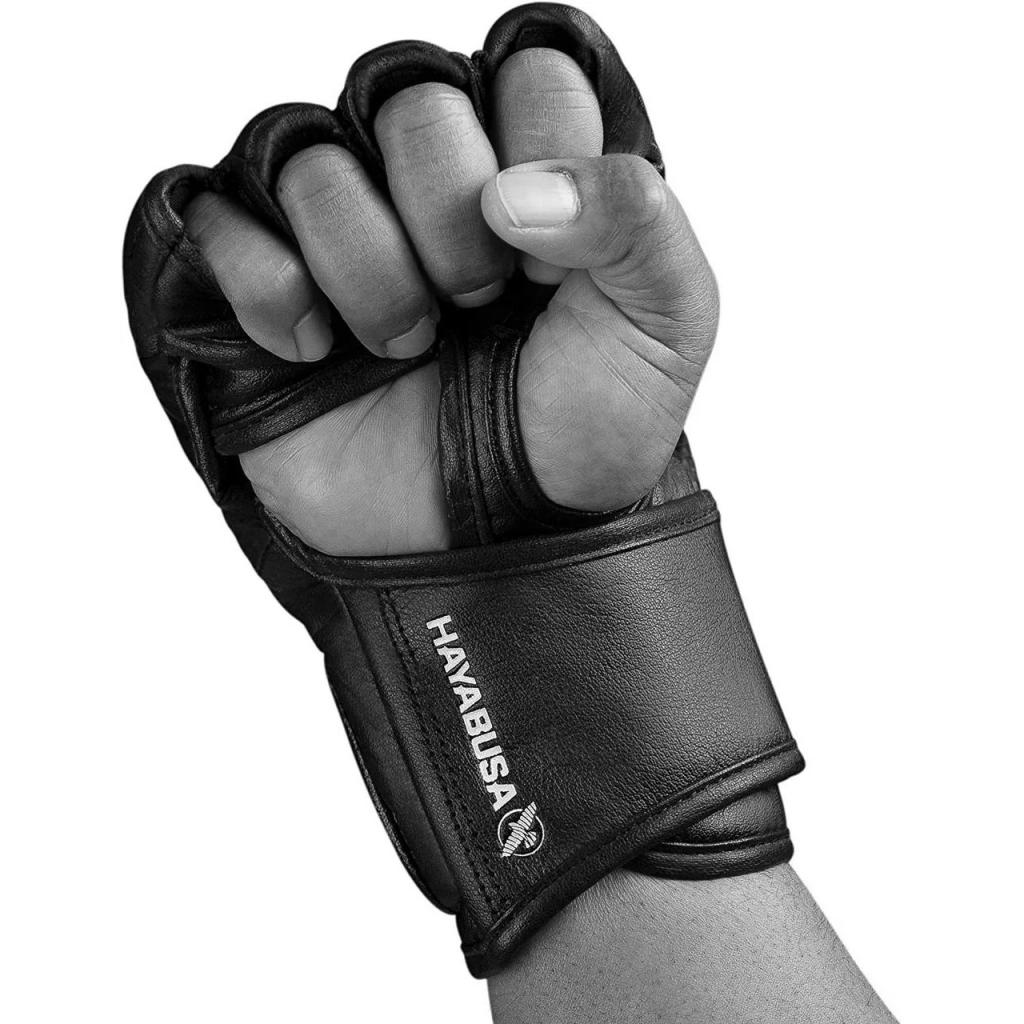 Рукавички для MMA Hayabusa T3 - Black M 4oz Original (HB_T3_MMA_Black_M) зображення 3