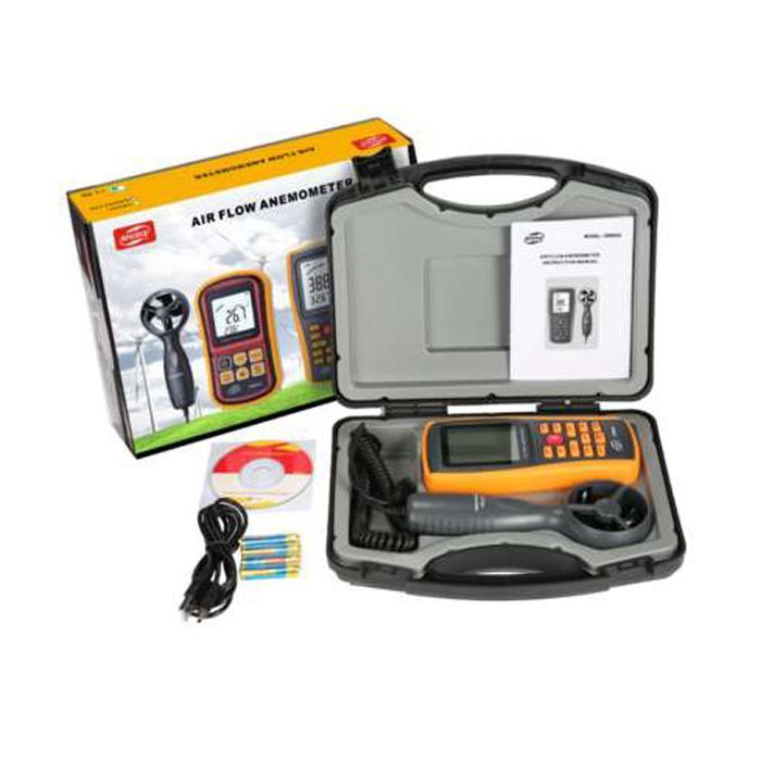 Анемометр Benetech + термометр, USB (GM8902) изображение 5