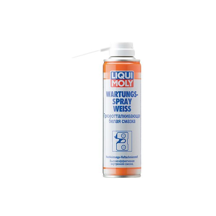 Смазка автомобильная Liqui Moly Wartungs-Spray weiss 0.25л