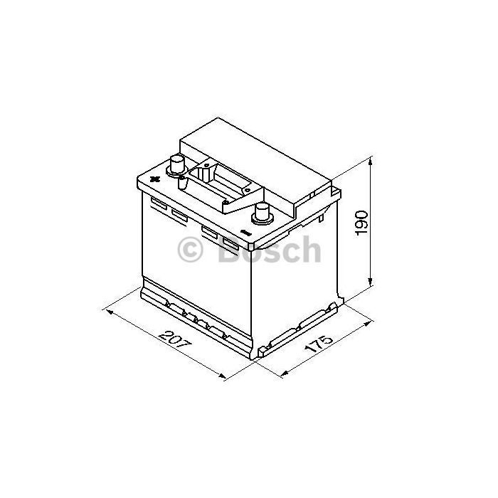 Аккумулятор автомобильный Bosch 45А (0 092 S30 030) изображение 6