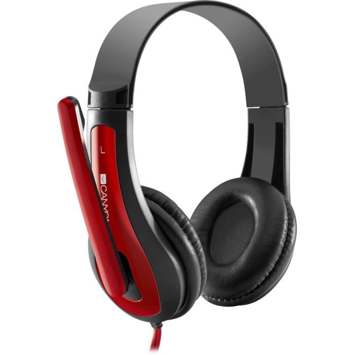 Навушники Canyon HSC-1 Black (CNS-CHSC1B) зображення 2