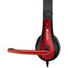 Навушники Canyon HSC-1 Black-Red (CNS-CHSC1BR) зображення 4