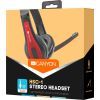 Навушники Canyon HSC-1 Black-Red (CNS-CHSC1BR) зображення 6