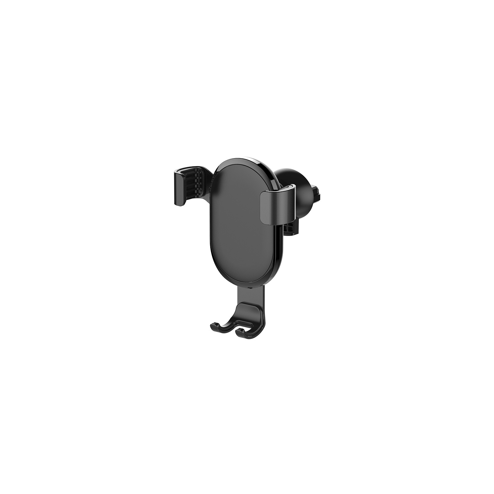 Універсальний автотримач ColorWay Metallic Gravity Holder Black (CW-CHG01-BK) зображення 3