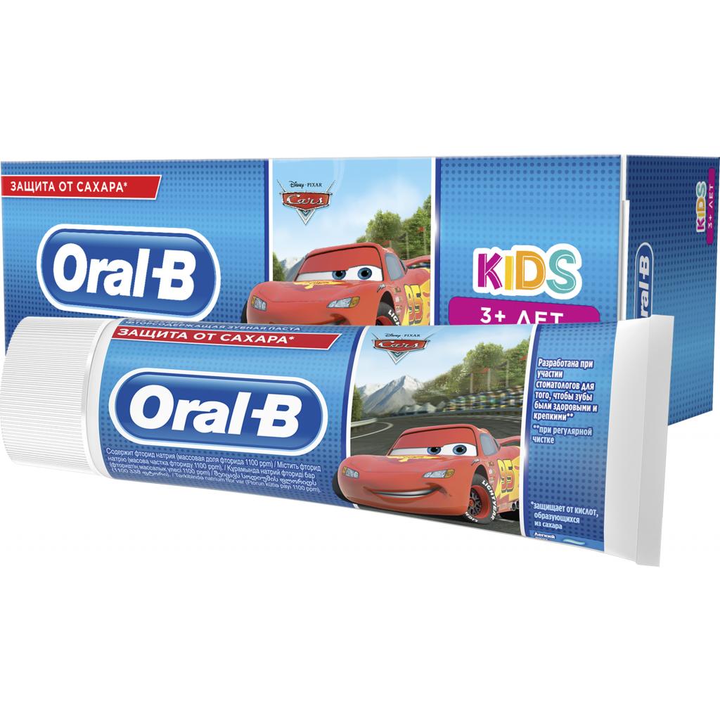 Дитяча зубна паста Oral-B Oral-b Kids Тачки 75 мл (8001841175003) зображення 3