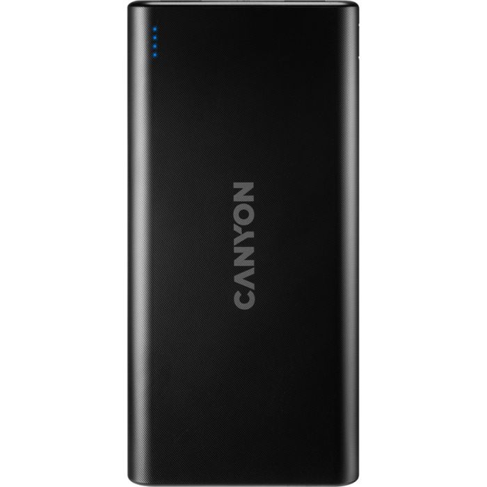 Батарея универсальная Canyon PB-106 10000mAh Input 5V/2A, Output 5V/2.1A(Max) (CNE-CPB1006B) изображение 2