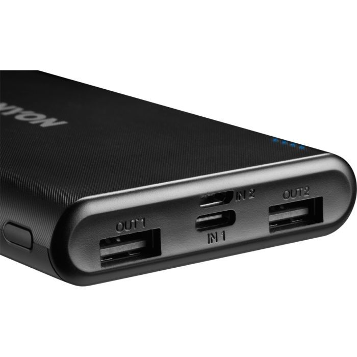 Батарея универсальная Canyon PB-106 10000mAh Input 5V/2A, Output 5V/2.1A(Max) (CNE-CPB1006B) изображение 3