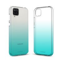 Чохол до мобільного телефона MakeFuture Samsung A12 Gradient (Clear TPU) Azure (MCG-SA12AZ)