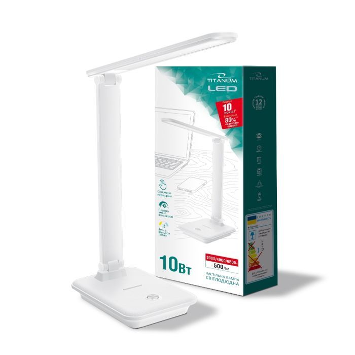 Настільна лампа TITANUM LED 10W 3000-6500K 220V (TLTF-009W) зображення 7