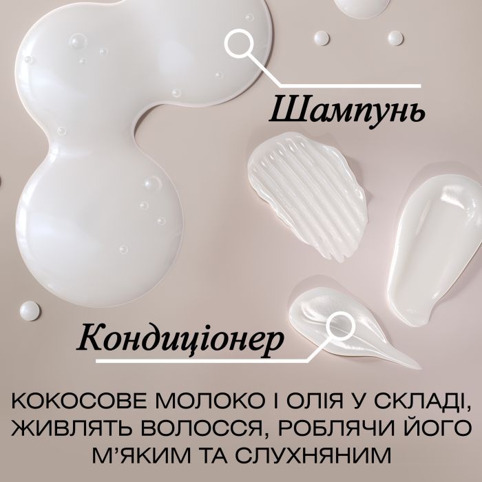 Шампунь OGX Coconut Milk Питательный с кокосовым молоком 385 мл (0022796970053) изображение 12