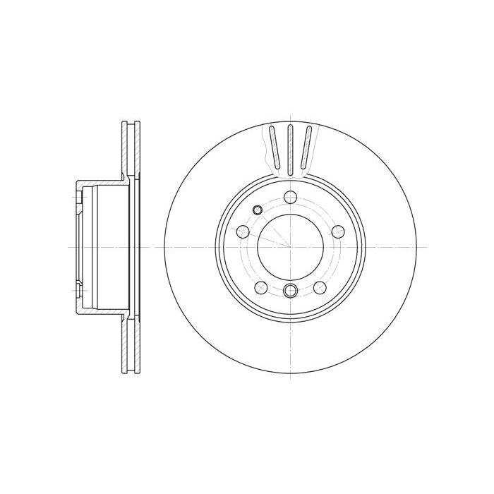 Тормозной диск REMSA 6348.10
