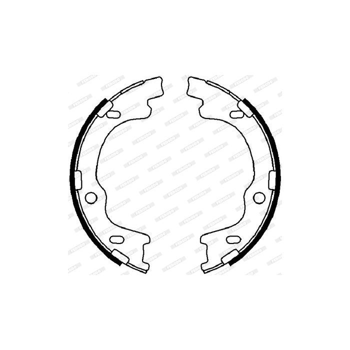 Гальмівні колодки FERODO FSB4022