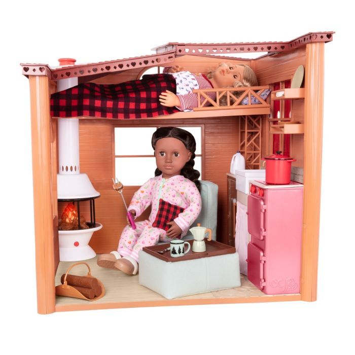 Ігровий набір Our Generation Будинок з аксесуарами Cozy Cabin (BD37961) зображення 2