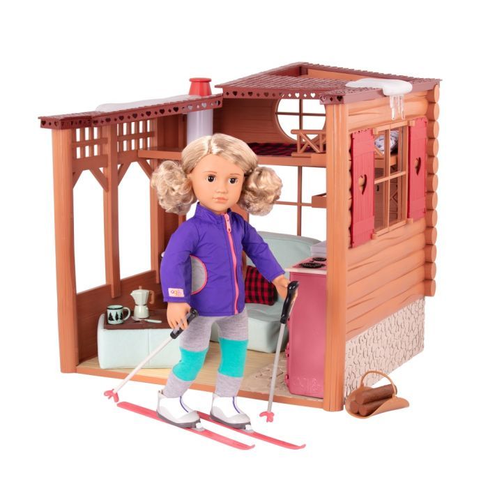 Ігровий набір Our Generation Будинок з аксесуарами Cozy Cabin (BD37961) зображення 4