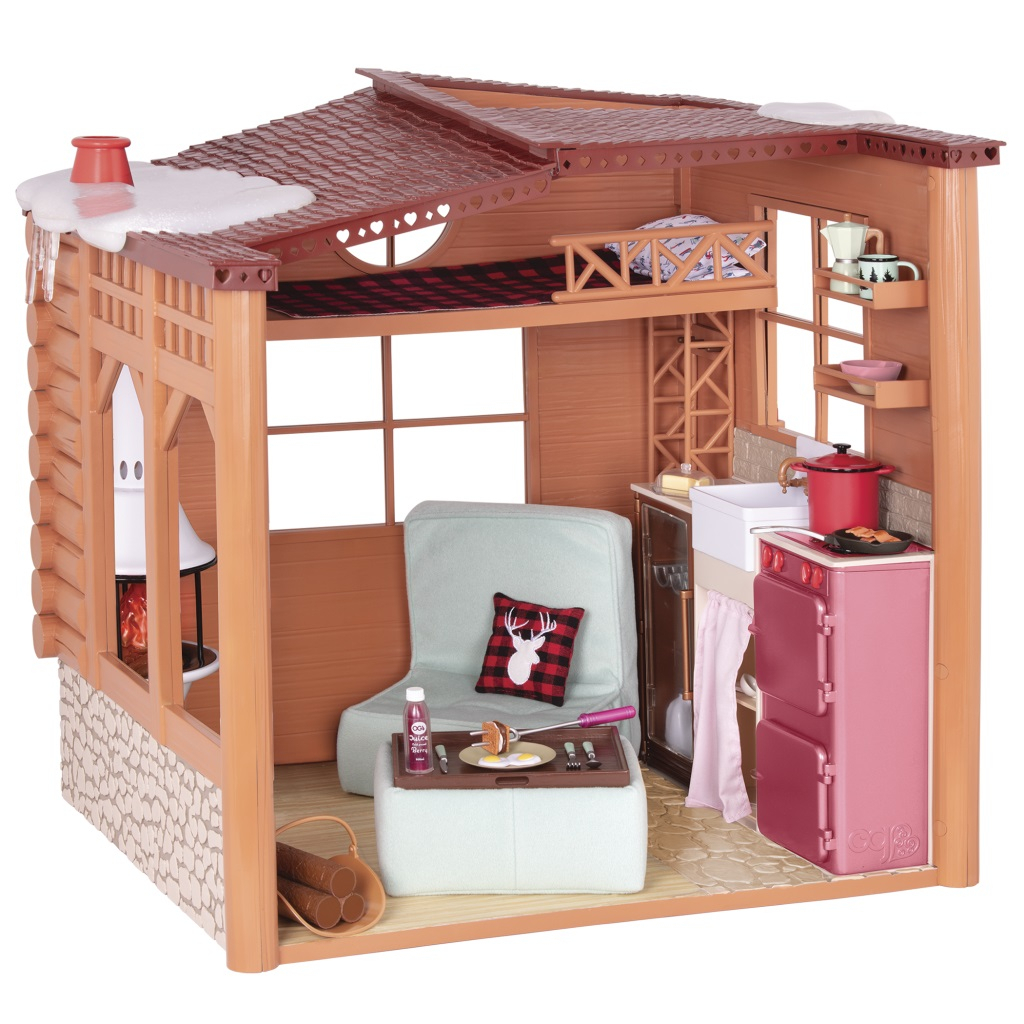 Игровой набор Our Generation Дом с аксессуарами Cozy Cabin (BD37961) изображение 5