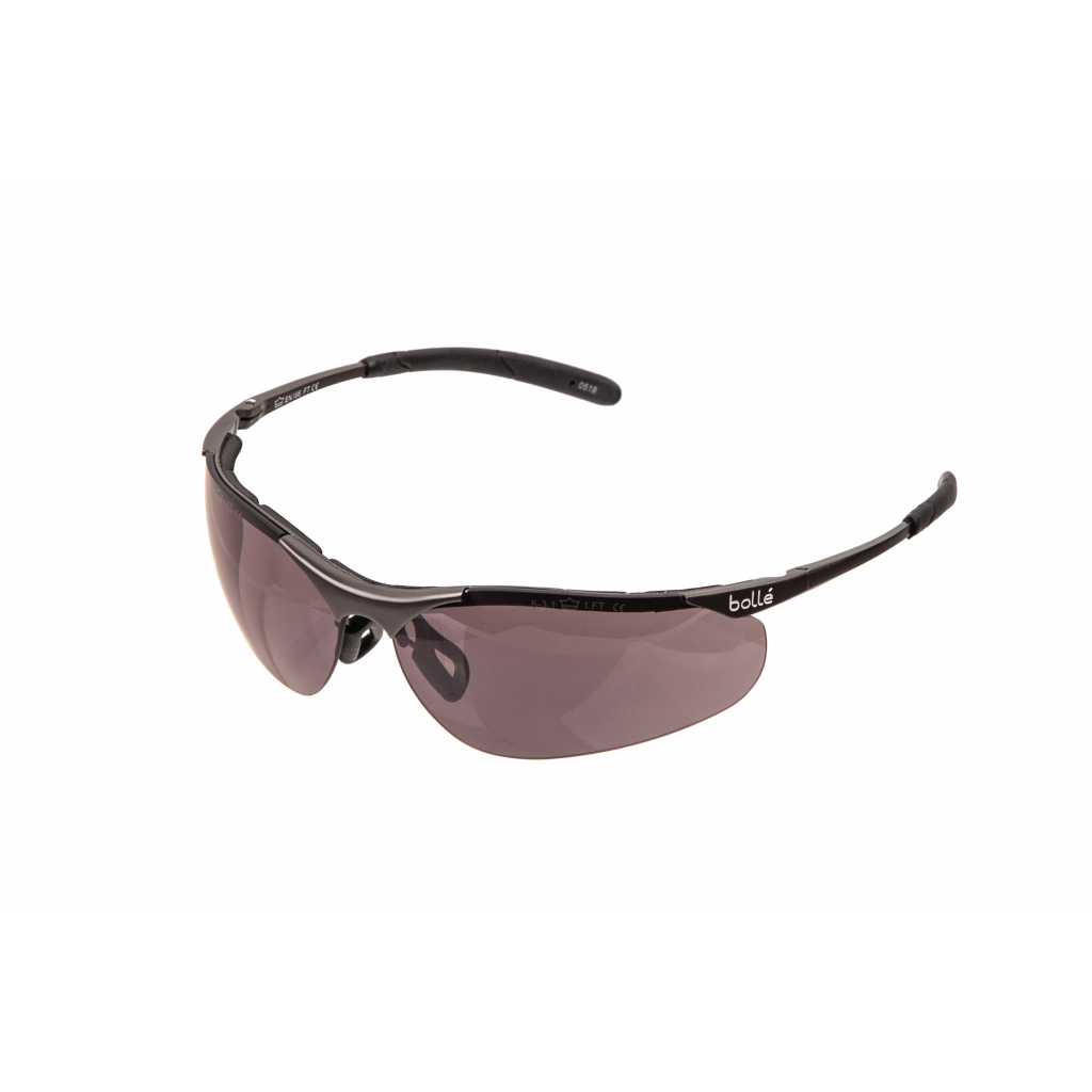 Тактичні окуляри Bolle CONTOUR, металева оправа, димчасті лінзи PLATINUM (CONTMPSF)