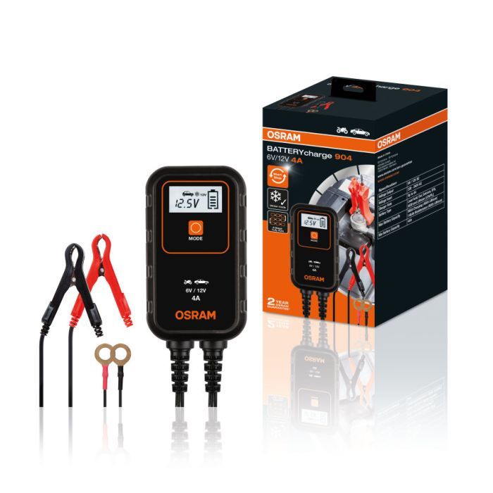 Зарядное устройство для автомобильного аккумулятора Osram OEBCS904 изображение 3