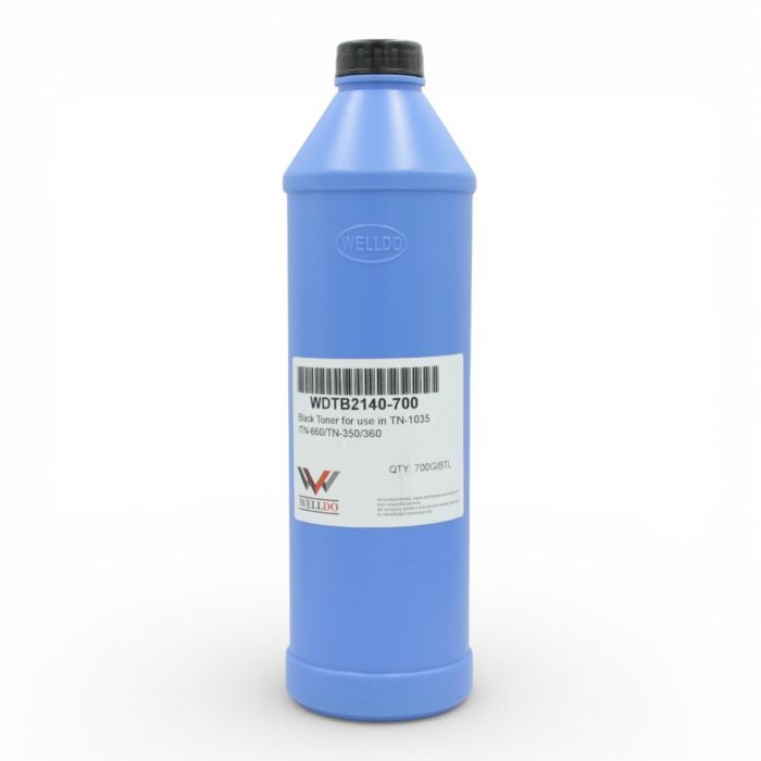 Тонер Brother TN-350/360/ 580/750/850, 700г Welldo (WDTB2140-700)