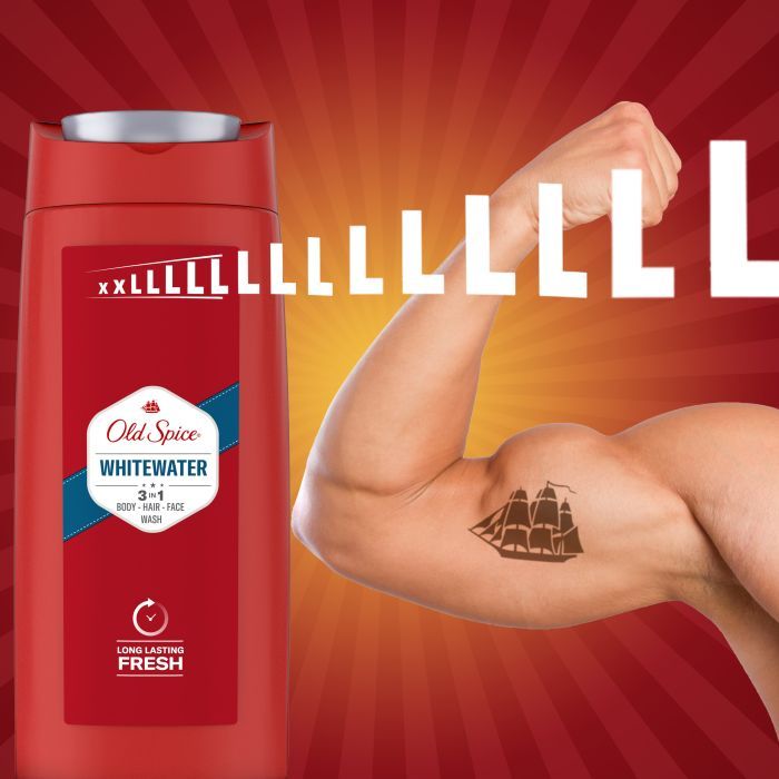 Гель для душа Old Spice Whitewater 400 мл (4084500978911) изображение 4