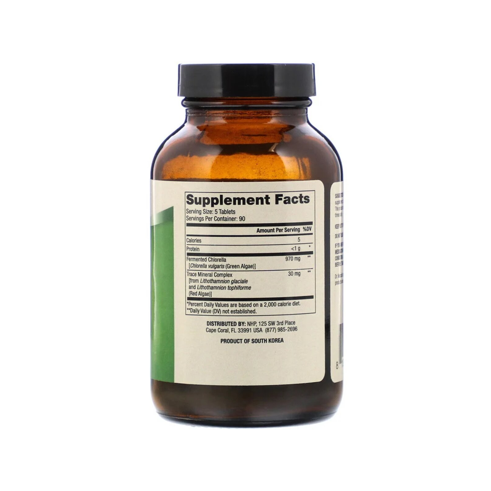 Трави Dr. Mercola Ферментована Хлорелла, Fermented Chlorella, 450 таблеток (MCL-01585) зображення 2