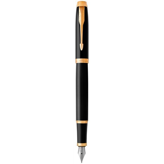 Ручка перьевая Parker IM 17 Black GT  FP F (22 011)