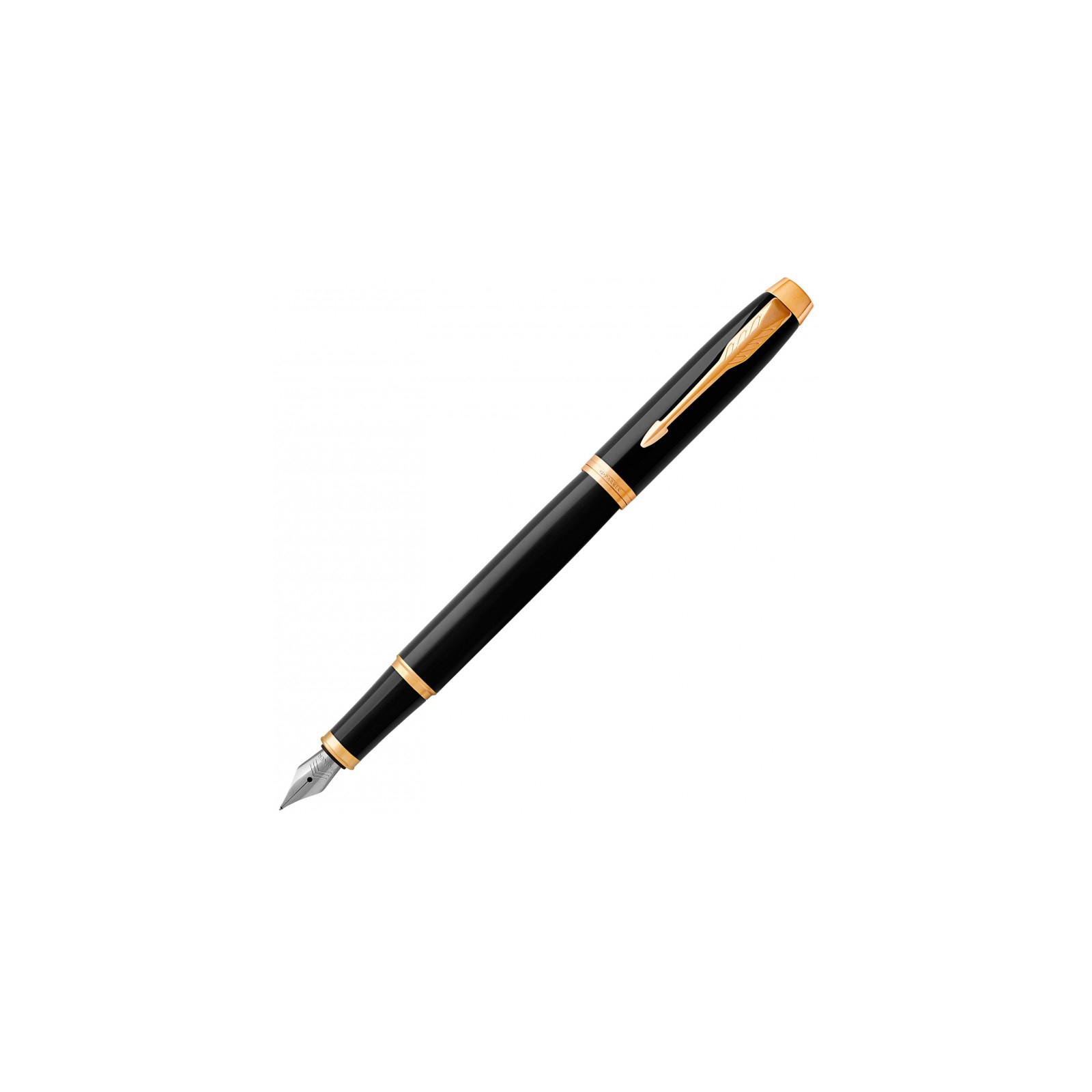 Ручка пір'яна Parker IM 17 Black GT  FP F (22 011) зображення 2