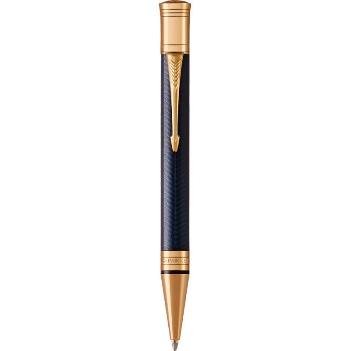 Ручка шариковая Parker DUOFOLD Prestige Blue Chevron GT BP (96 032)