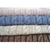Плед Прованс Soft коси Синій меланж 220х240 см (13910) зображення 4
