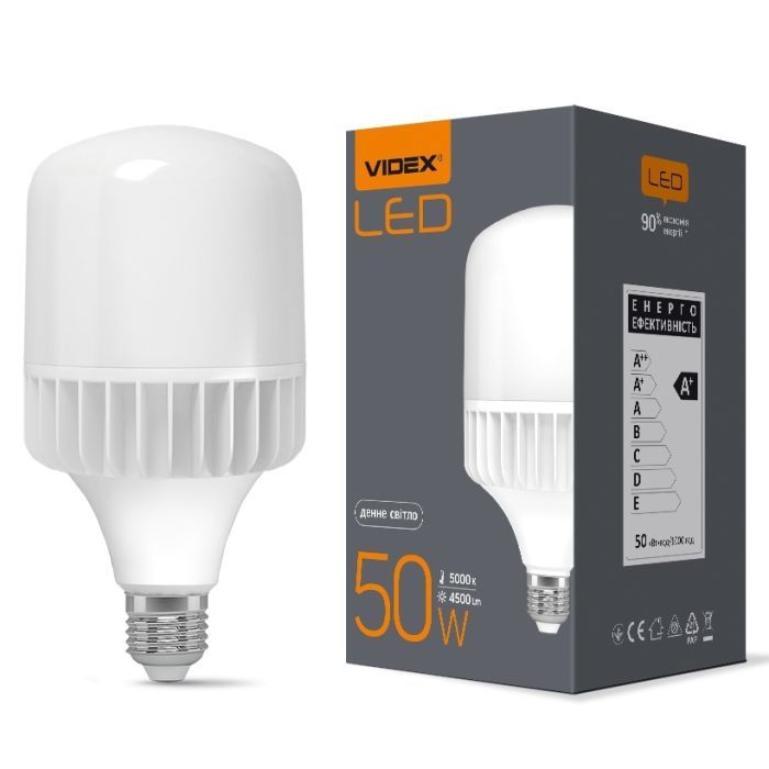 Лампочка Videx A118 50W E27 5000K (VL-A118-50275) зображення 2
