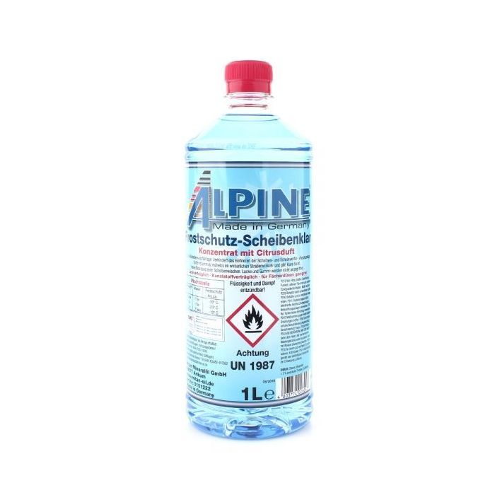 Омыватель автомобильный Alpine Frostschutz Scheibenklar -30C 1л (1245-1)