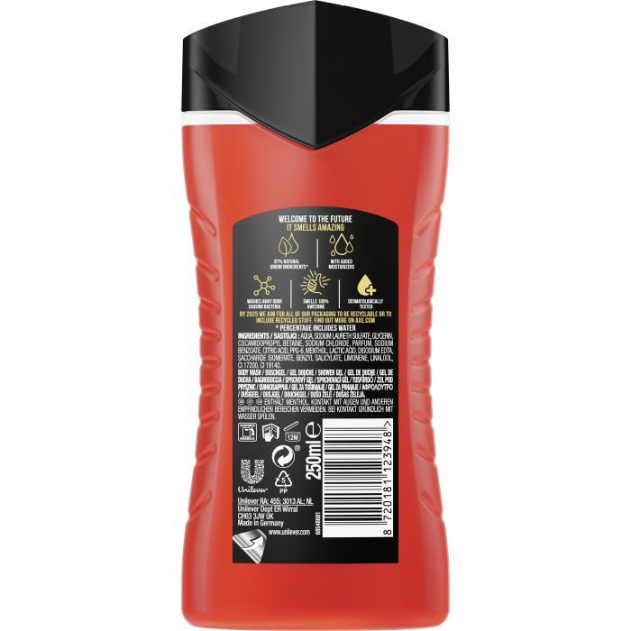 Гель для душу AXE Recharge Sport Refresh 250 мл (8720181123948) зображення 2