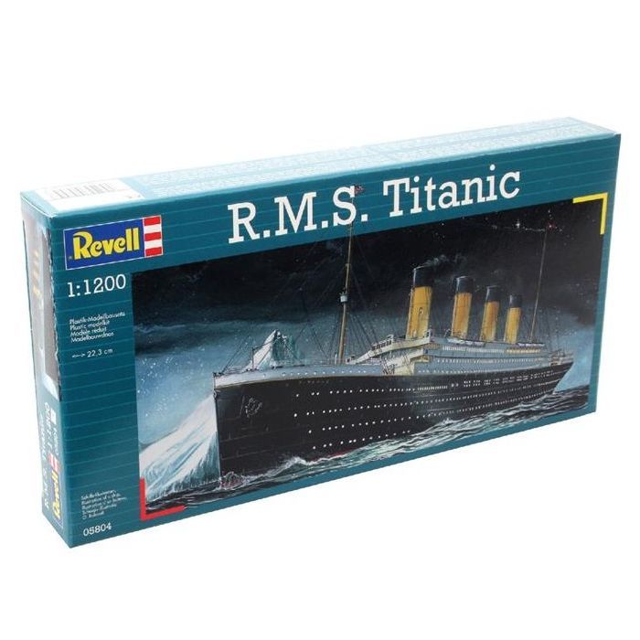 Сборная модель Revell Корабль Титаник уровень 3 масштаб 1:1200 (RVL-05804)